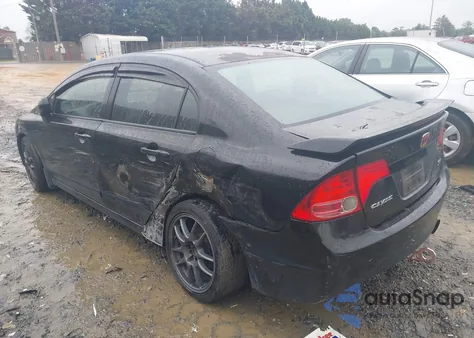 2008 Honda Civic Si из США, поврежденный, VIN 2HGFA55588H712192